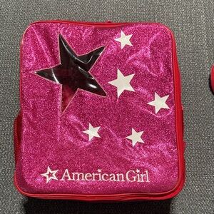 American Girl Fuchsia Star Backpack